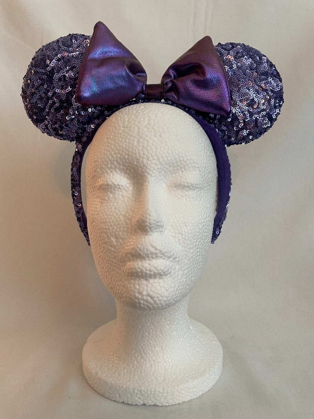 Official Disney Parks "Potion Purple" Iridescent Minnie Ears